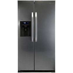 Hotpoint SXBD922FWD Freestanding Fridge Freezer, A+ Energy Rating, 90cm Wide, Stainless Steel
